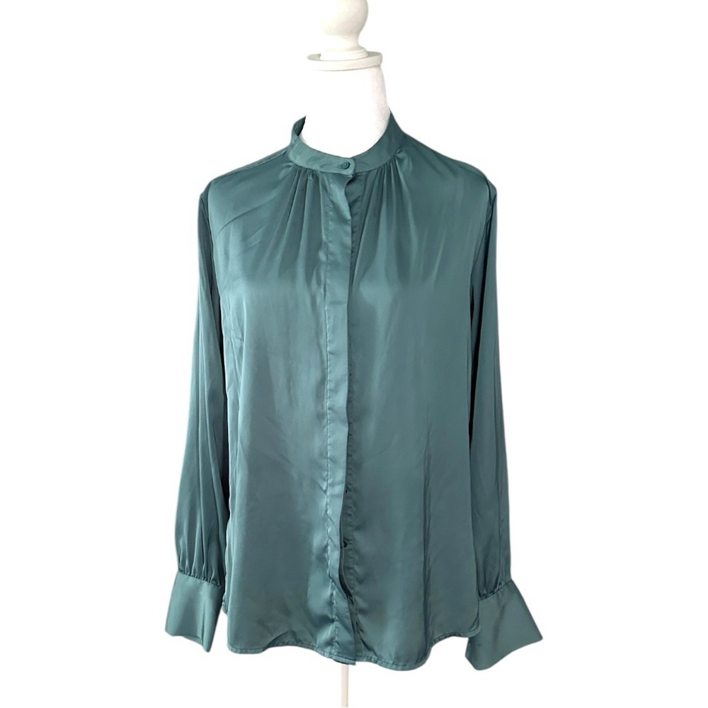 Prologue Green Blouse Top medium